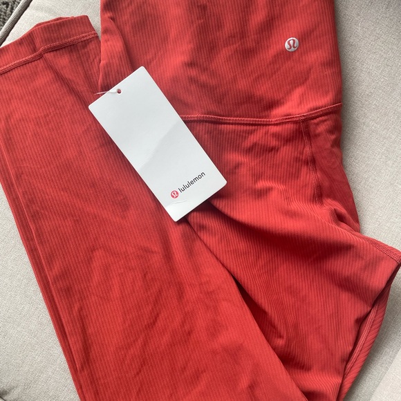 NWT Lululemon Align Ribbed 25” pant - Picture 2 of 7